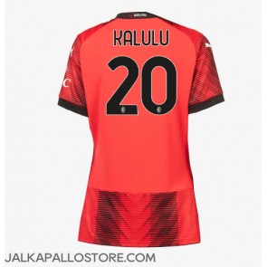 AC Milan Pierre Kalulu #20 Kotipaita Naisten 2023-24 Lyhythihainen